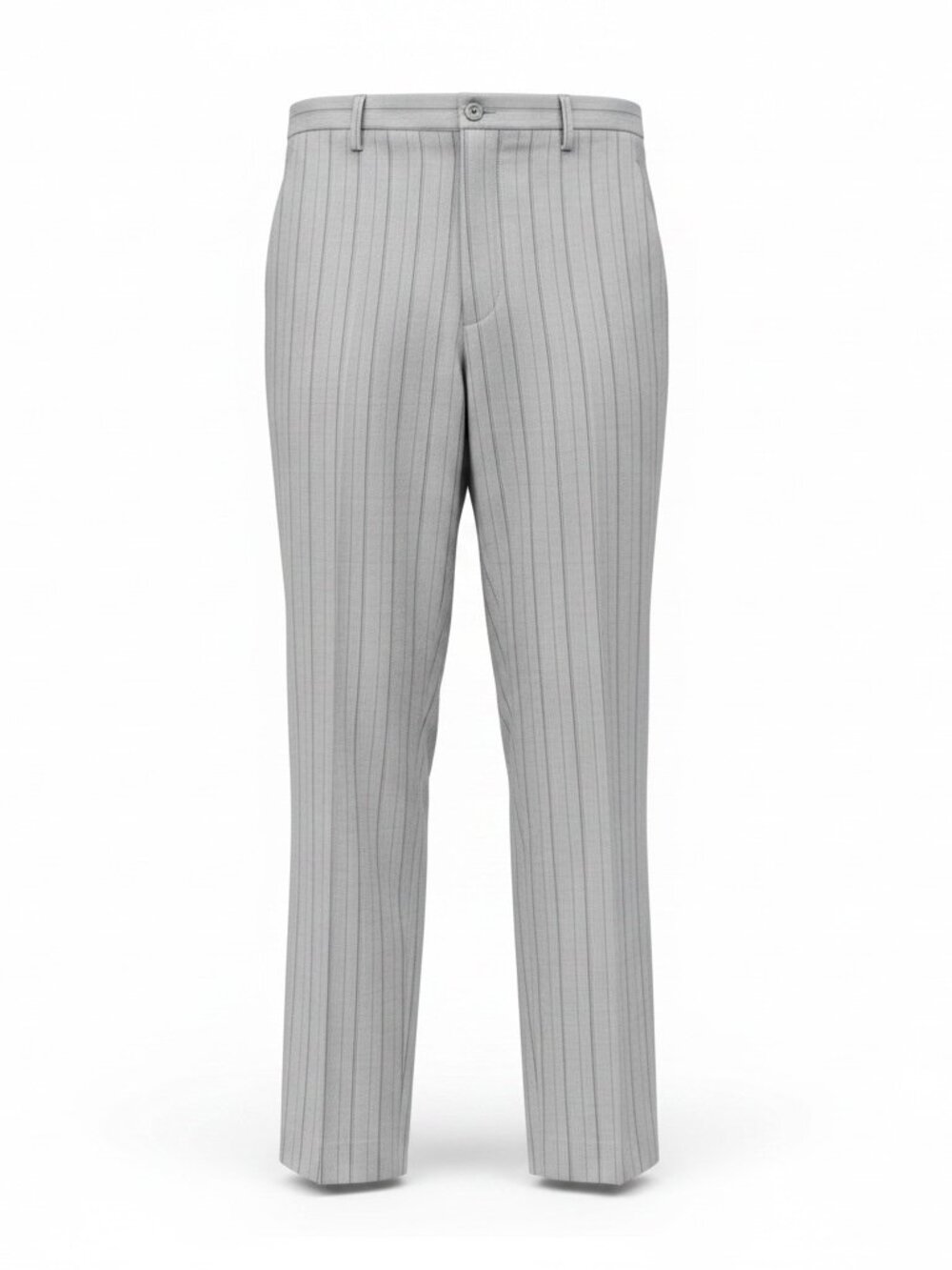Apt. 9 Light Blue Women's Pinstripe Straight-Leg Dress Pants Size 10
